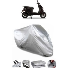 Breen Falcon Techno 50 Efı Gri Su Geçirmez Motosiklet Brandası Premium Uyumlu