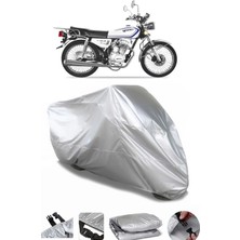 Breen Yuki YK-180M Modify Uyumlu Gri Su Geçirmez Motosiklet Brandası Premium