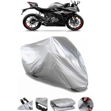 Breen Cf Moto 250SR Gri Su Geçirmez Motosiklet Brandası Premium