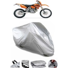 Breen Ktm 525 Exc Gri Su Geçirmez Motosiklet Brandası Premium