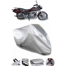 Breen Arora Ar 180-16 C Uyumlu Gri Su Geçirmez Motosiklet Brandası Premium