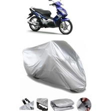 Breen Yamaha Nouvo Gri Su Geçirmez Motosiklet Brandası Premium