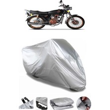 Breen Motoran Scorpion 170 Gri Su Geçirmez Motosiklet Brandası Premium