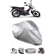Breen Rks Next 50 Gri Su Geçirmez  Uyumlu Motosiklet Brandası Premium