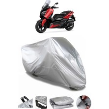 Breen Yamaha X-Max 300 Abs Gri Su Geçirmez Motosiklet Brandası Premium