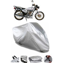 Breen Arora Ar 100-8 A Modifiye Gri Su Geçirmez Motosiklet Brandası Premium