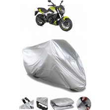 Breen Bajaj Dominar 250 D Gri Su Geçirmez Motosiklet Brandası Premium