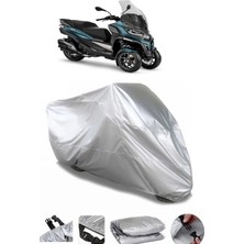 Breen Piaggio Mp3 530 Gri Su Geçirmez Motosiklet Brandası Premium