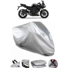 Breen Yamaha Fazer 8 Abs Gri Su Geçirmez Motosiklet Brandası Premium