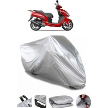 Breen Yuki Lupo 125 Gri Su Geçirmez Motosiklet Brandası Premium Uyumlu