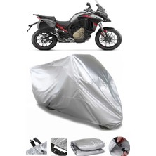 Breen Ducati Multistrada V4 S Gri Su Geçirmez Motosiklet Brandası Premium