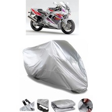 Breen Yamaha Fzr 600 Gri Su Geçirmez Motosiklet Brandası Premium