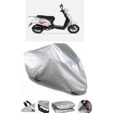 Breen Falcon Newsoft 50 Uyumlu Gri Su Geçirmez Motosiklet Brandası Premium