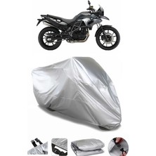 Breen Bmw F 700 Gs  Uyumlu Gri Su Geçirmez Motosiklet Brandası Premium