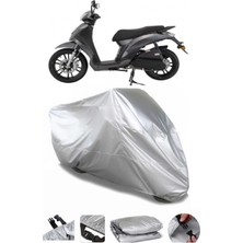 Breen Mondial 125 Prostreetgri Su Geçirmez Motosiklet Brandası Premium