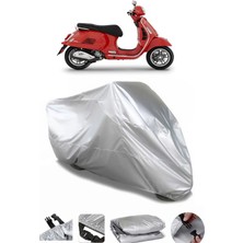 Breen Vespa Gts 125 Supersport Gri Su Geçirmez Motosiklet Brandası Premium