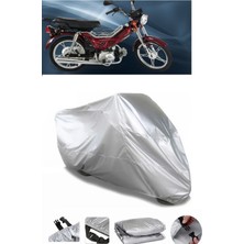 Breen Falcon Flash 100 Uyumlu Gri Su Geçirmez Motosiklet Brandası Premium