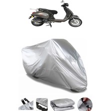 Breen Stmax Milan 50 Gri Su Geçirmez Motosiklet Brandası Premium