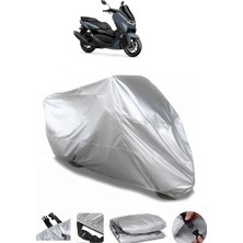 Breen Yamaha Nmax 155 Gri Su Geçirmez Motosiklet Brandası Premium