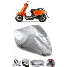 Breen Kymco Like S 125 Gri Su Geçirmez Motosiklet Brandası Premium
