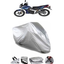 Breen Yuki Yıldız 100 Uyumlu Gri Su Geçirmez Motosiklet Brandası Premium