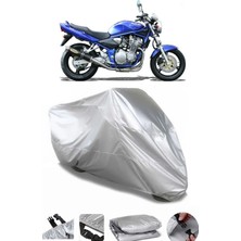 Breen Suzuki Gsf 600 Bandit Gri Su Geçirmez Motosiklet Brandası Premium