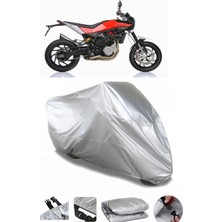 Breen Husqvarna Nuda 900R Gri Su Geçirmez Motosiklet Brandası Premium