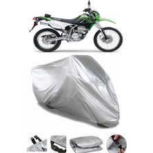 Breen Kawasaki Klx 250 Gri Su Geçirmez Motosiklet Brandası Premium