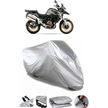 Breen Qj Srt 700 x Gri Su Geçirmez Motosiklet Brandası Premium