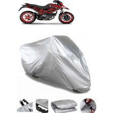 Breen Ducati Hypermotard 1100 Evo Sp Gri Su Geçirmez Motosiklet Brandası Premium