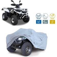 Breen Kuba Garden Trac 150 Atv Su Geçirmez Brandası -Gri