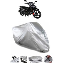 Breen Stmax Mega 100 Gri Su Geçirmez Motosiklet Brandası Premium