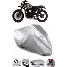 Breen Mutt Sabbath 250 Gri Su Geçirmez Motosiklet Brandası Premium