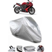 Breen Honda Cbr 650 R Gri Su Geçirmez Motosiklet Brandası Premium