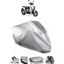 Breen Yamaha Neos Gri Su Geçirmez Motosiklet Brandası Premium