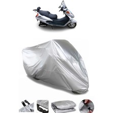 Breen Dorado Akida Scooter 150 Gri Su Geçirmez Motosiklet Brandası Premium