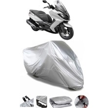 Breen Kymco Downtown 350I Abs Gri Su Geçirmez Motosiklet Brandası Premium