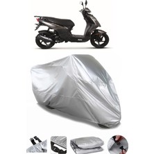 Breen Sym Orbit Iı 125 Gri Su Geçirmez Motosiklet Brandası Premium