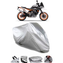 Breen Ktm 890 Smt Gri Su Geçirmez Motosiklet Brandası Premium