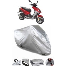 Breen Keeway Arn 125 Gri Su Geçirmez Motosiklet Brandası Premium