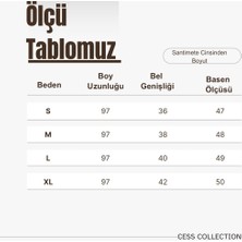 Cess Kadın Yüksek Bel Pensli Kuşaklı Dar Paça Pantolon