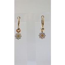 Nevamor Sallantılı Papatya Goldküpe
