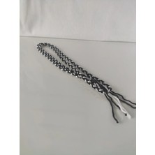 Hanım Kız Ince Saç Örgüsü 3'lü Bileklik (Sarı Kırmızı Siyah Beyaz Kırmızı Beyaz Sarı Lacivert Bordo Mavi) 110 cm