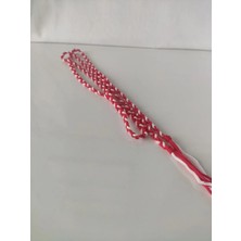 Hanım Kız Ince Saç Örgüsü 3'lü Bileklik (Sarı Kırmızı Siyah Beyaz Kırmızı Beyaz Sarı Lacivert Bordo Mavi) 110 cm