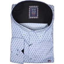 Maruf Shop Erkek Büyük Beden 145 Kilo Için Uygun Likralı Uzun Kol Gömlek