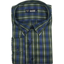 Le Marin Erkek 100-120 Kilo Arası Için Uygun Slim Kalıp Mevsimlik Uzun Kol Gömlek