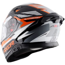 Axor Apex Streak Kask Black Orange