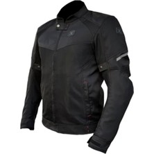 Xspeed X-Evo Erkek Yazlık Motosiklet Mont Siyah M