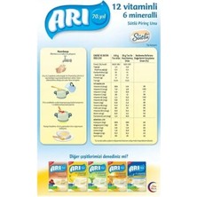 Arı 12 Vitaminli 6 Mineralli Sütlü Pirinç Unu 250 gr