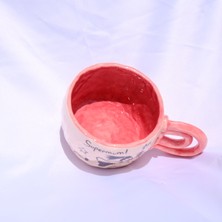 Lily & Loly Ceramics Anneler Günü Özel - Süper Anne Supermum El Yapımı Seramik Kupa 180 ml